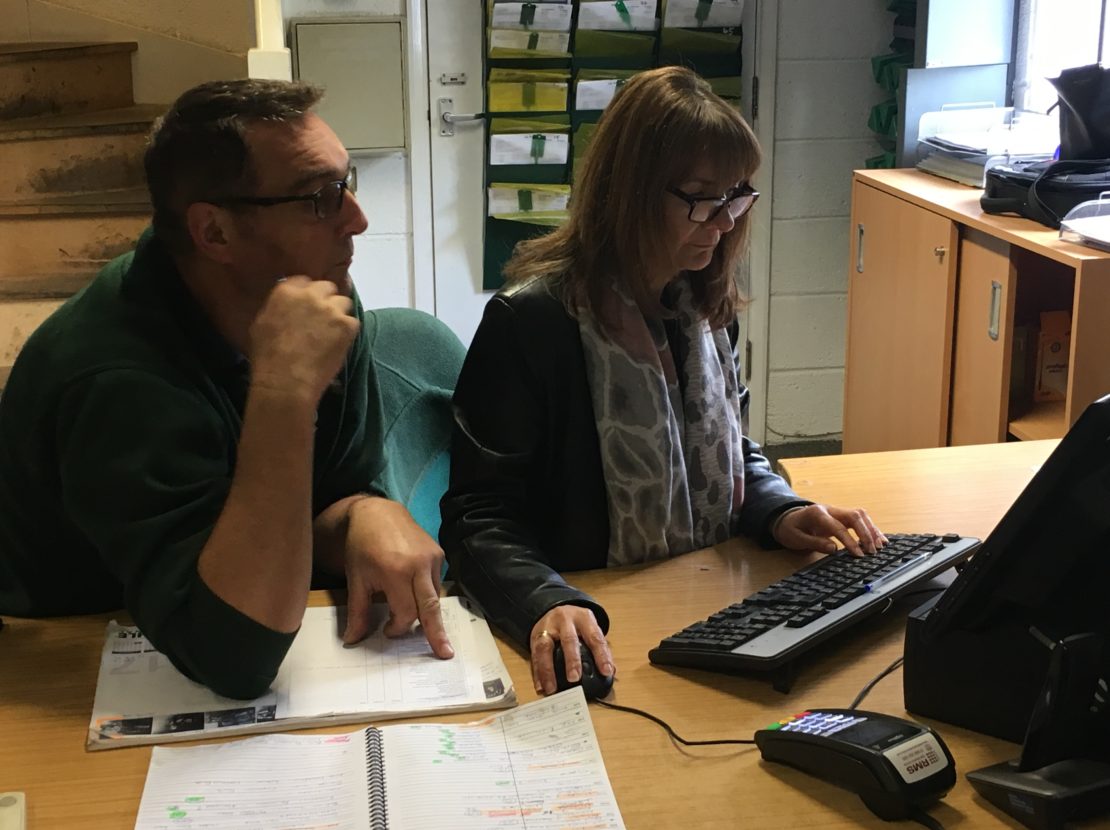 Electric vehicle job card, diagnostic questionnaire, own van MOT and